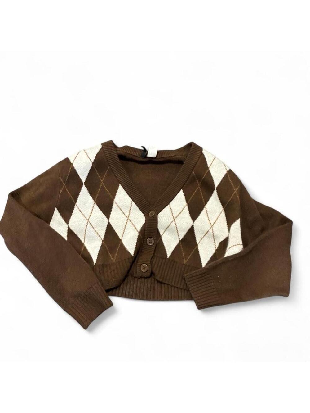 H&M Women's Multi and Brown Cardigan